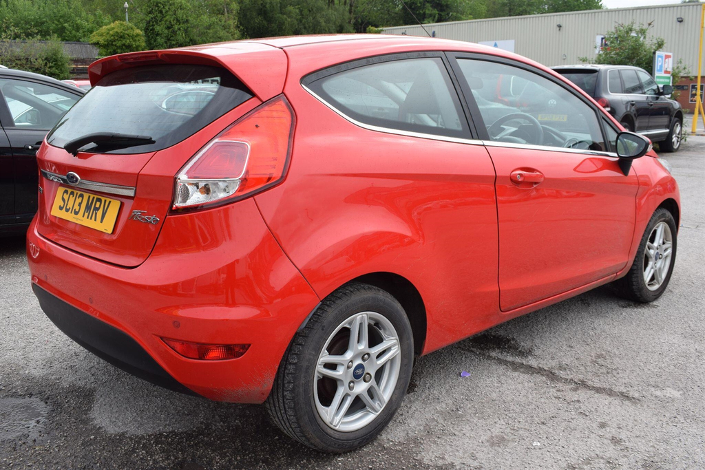 Ford Fiesta 1.0 Zetec Euro 5 Ss Red #2