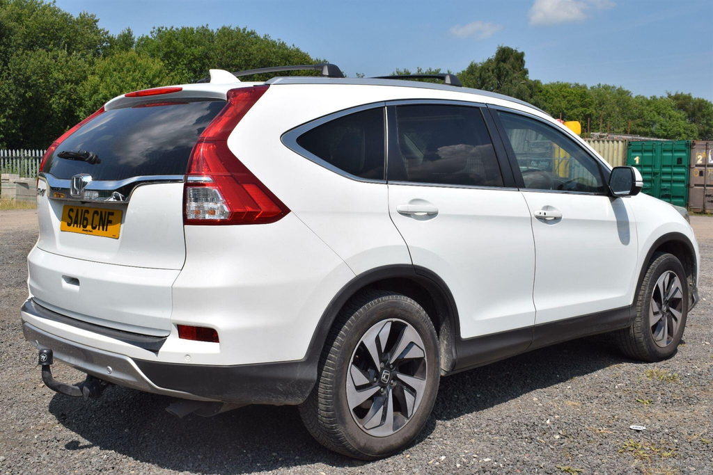 Honda Cr-V 1.6 I-dtec Ex 4Wd Euro 6 White #2