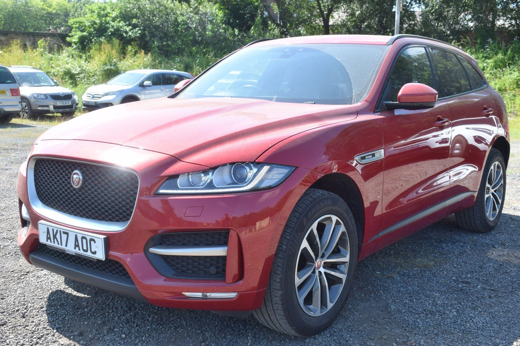 Jaguar F-Pace 2.0 D165 R-sport Euro 6 Ss Red #5