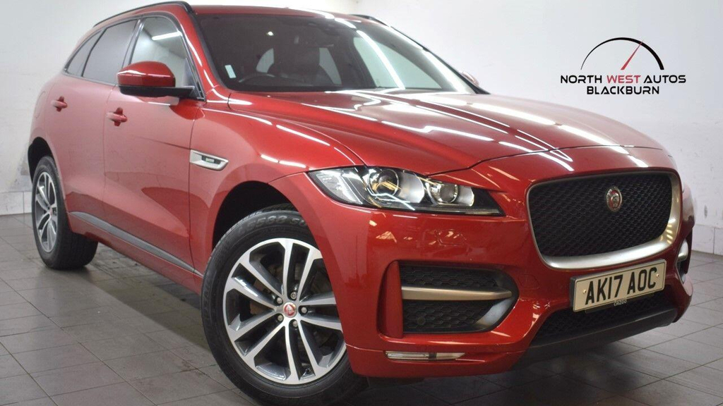 Jaguar F-Pace 2.0 D165 R-sport Euro 6 Ss Red