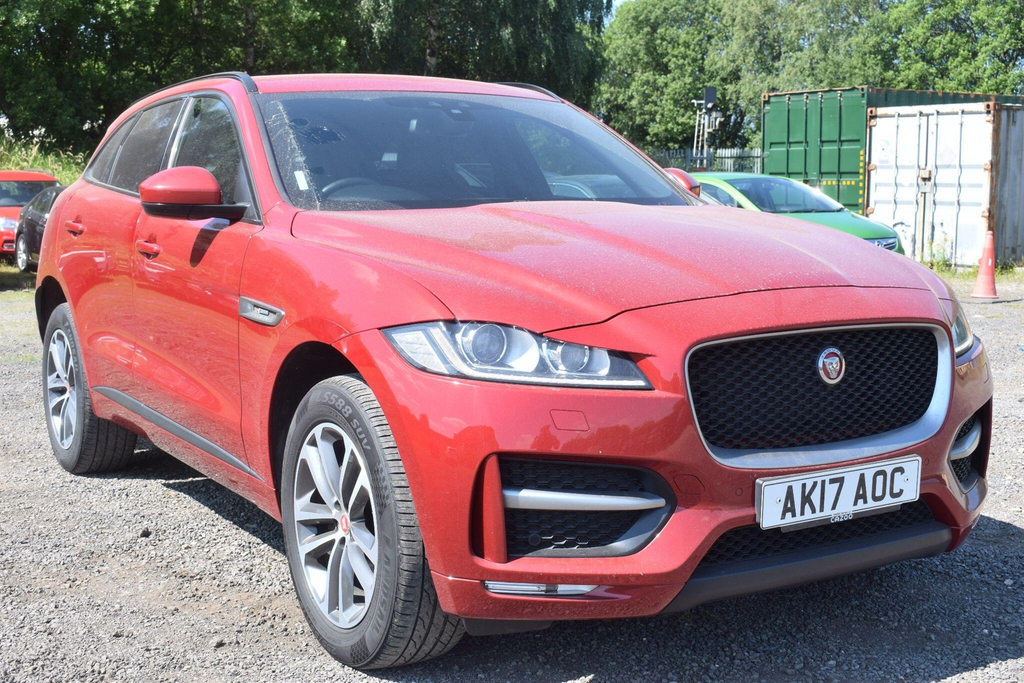 Jaguar F-Pace 2.0 D165 R-sport Euro 6 Ss Red
