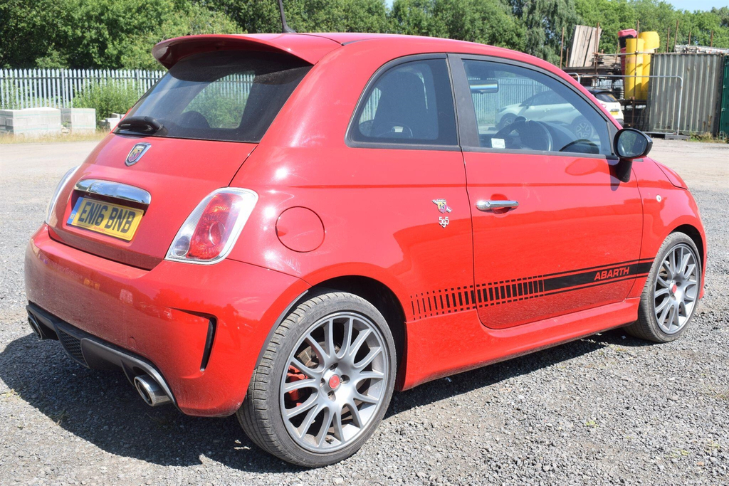 Abarth 595 1.4 T-jet Trofeo Euro 6 Red #2