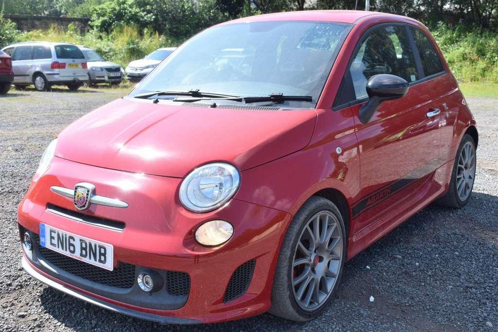 Abarth 595 1.4 T-jet Trofeo Euro 6 Red #5