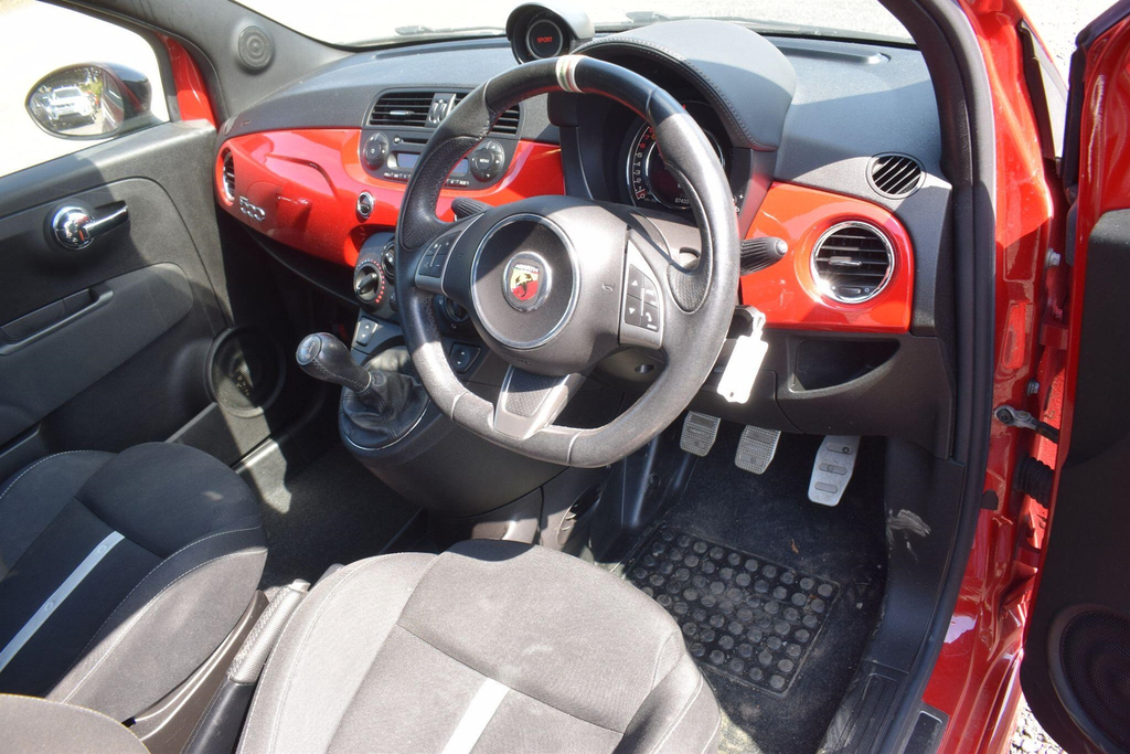 Abarth 595 1.4 T-jet Trofeo Euro 6 Red #3