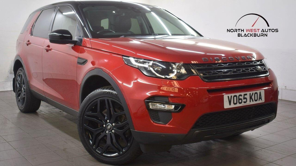 Land Rover Discovery Sport 2.0 Td4 Se Tech 4Wd Euro 6 Ss 5 Seat Red