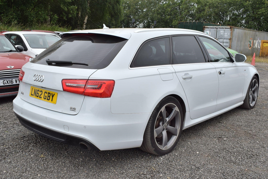 Audi A6 Avant 3.0 Tfsi V6 S Line S Tronic Quattro Euro 5 Ss 5 White #2