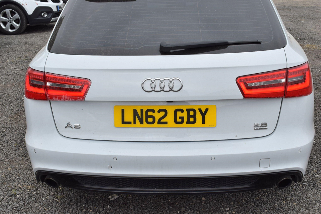 Audi A6 Avant 3.0 Tfsi V6 S Line S Tronic Quattro Euro 5 Ss 5 White #6