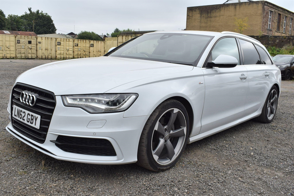 Audi A6 Avant 3.0 Tfsi V6 S Line S Tronic Quattro Euro 5 Ss 5 White #5