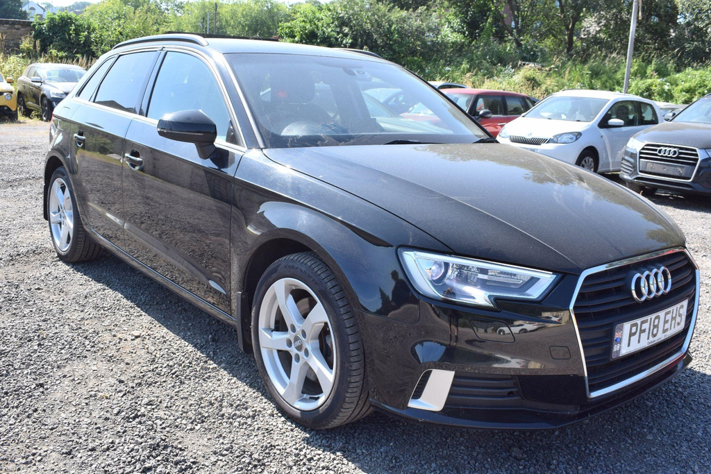Audi A3 2.0 Tfsi Sport Sportback Euro 6 Ss Black