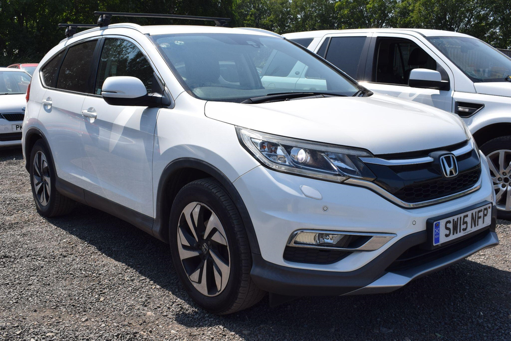 Honda Cr-V 1.6 I-dtec Sr Euro 6 Ss White #5