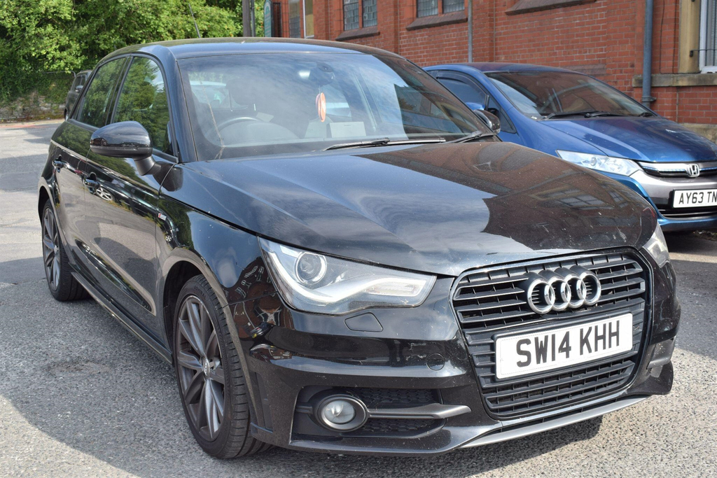 Audi A1 1.6 Tdi S Line Style Edition Sportback Euro 5 Ss Black