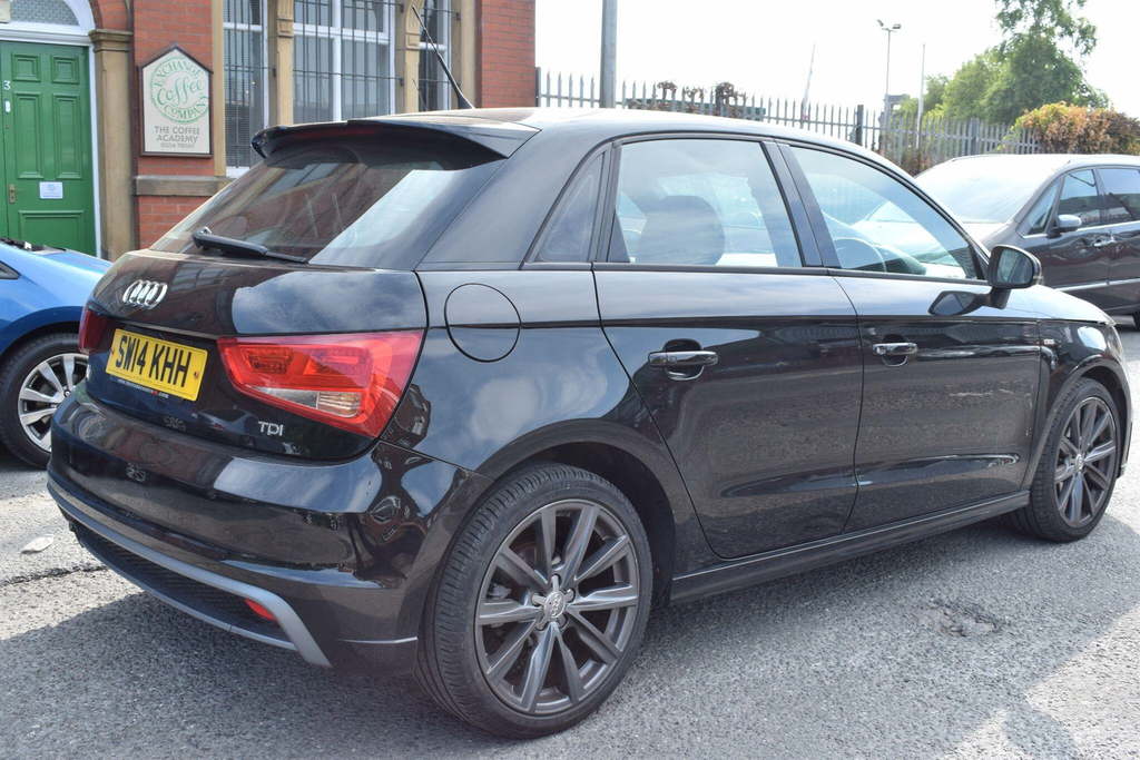 Audi A1 1.6 Tdi S Line Style Edition Sportback Euro 5 Ss Black #2
