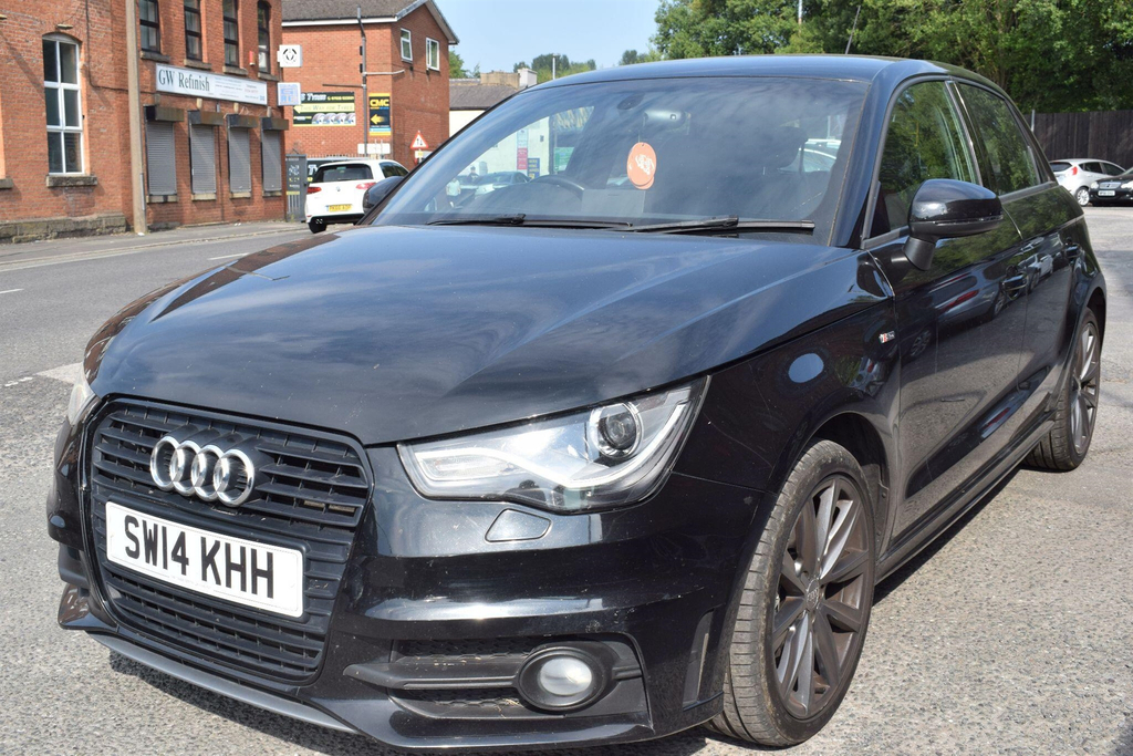 Audi A1 1.6 Tdi S Line Style Edition Sportback Euro 5 Ss Black #5