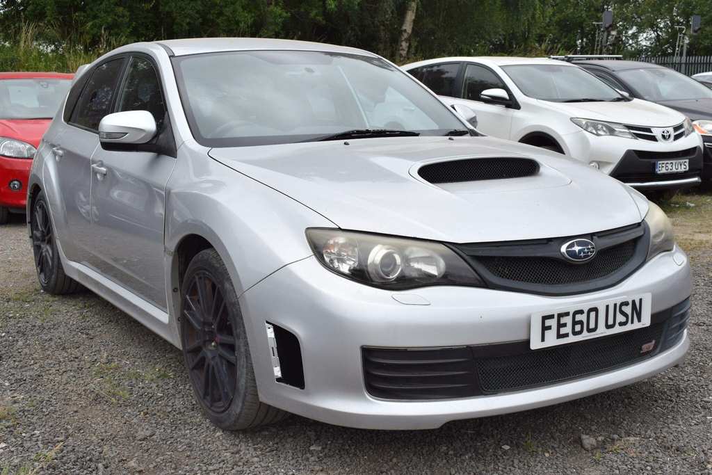 Subaru Impreza 2.5T Wrx Sti Type Uk 4Wd Euro 4 Silver