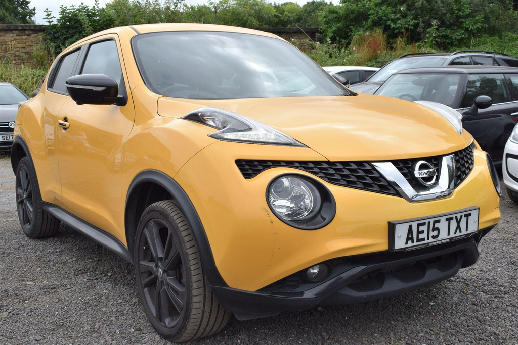 Nissan Juke 1.5 Dci 8V Tekna Euro 5 Ss Yellow