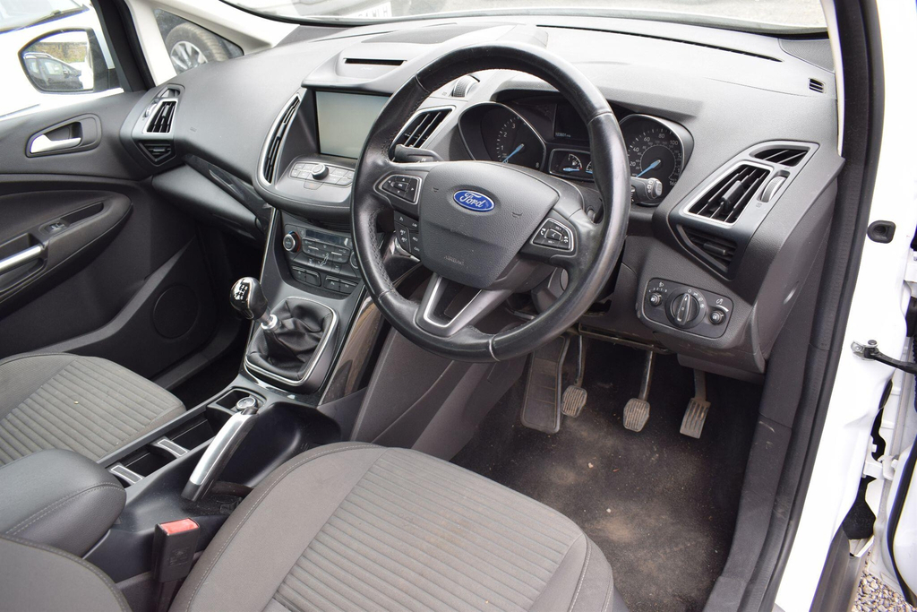 Ford C-Max 1.0T Ecoboost Titanium Euro 6 Ss White #3