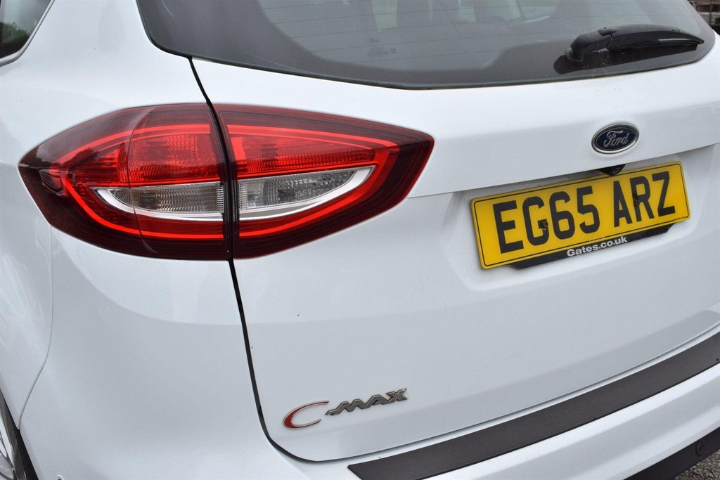 Ford C-Max 1.0T Ecoboost Titanium Euro 6 Ss White #6