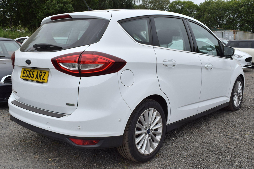 Ford C-Max 1.0T Ecoboost Titanium Euro 6 Ss White #2