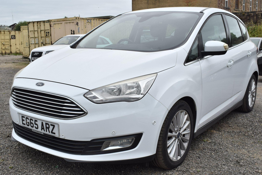 Ford C-Max 1.0T Ecoboost Titanium Euro 6 Ss White #5