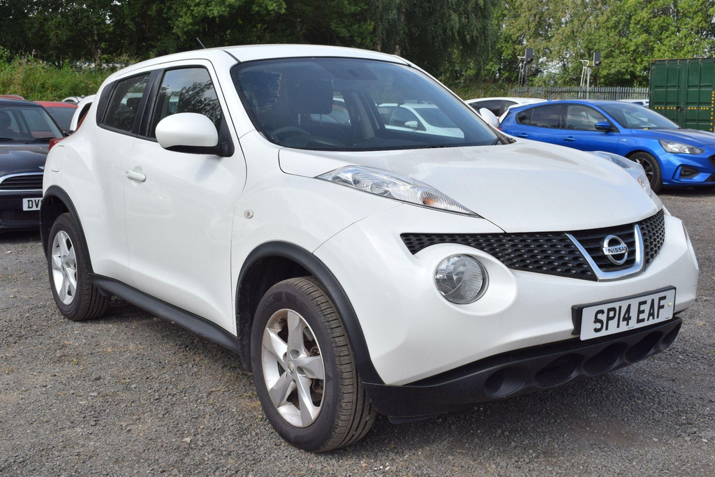 Nissan Juke 1.6 Visia Suv Euro 5 117 Ps White