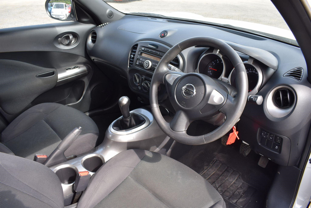 Nissan Juke 1.6 Visia Suv Euro 5 117 Ps White #3
