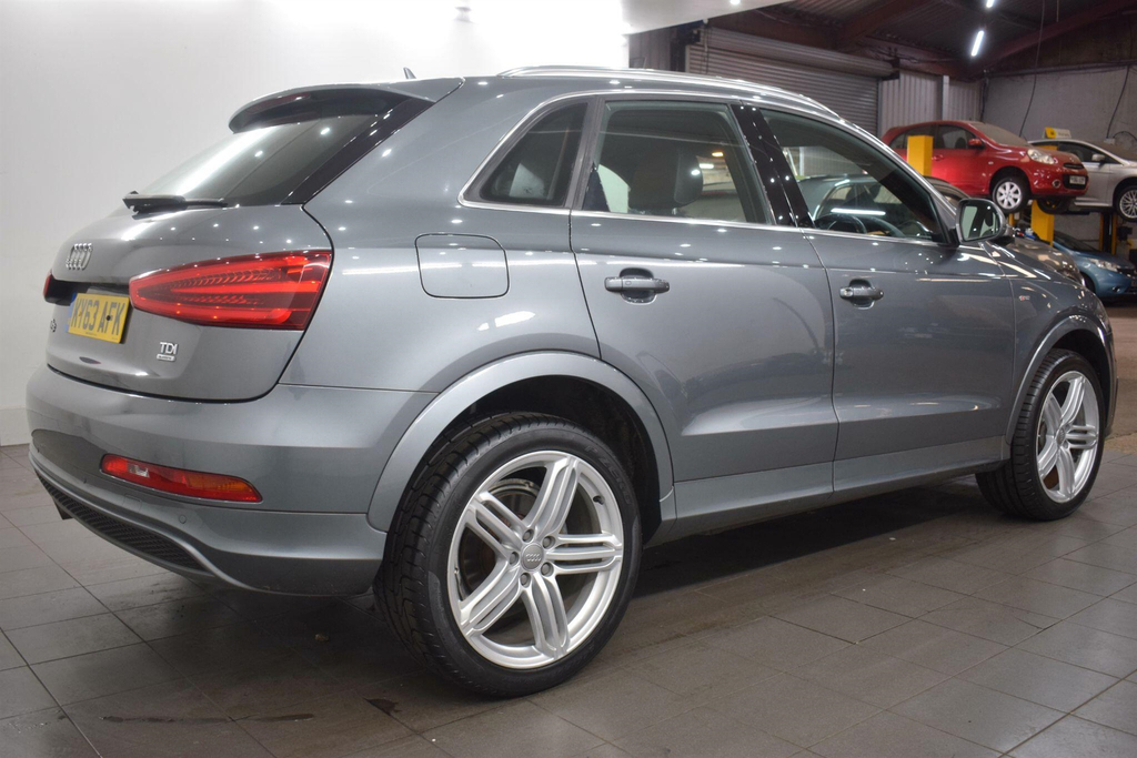 Audi Q3 2.0 Tdi S Line Quattro Euro 5 Ss Grey #2
