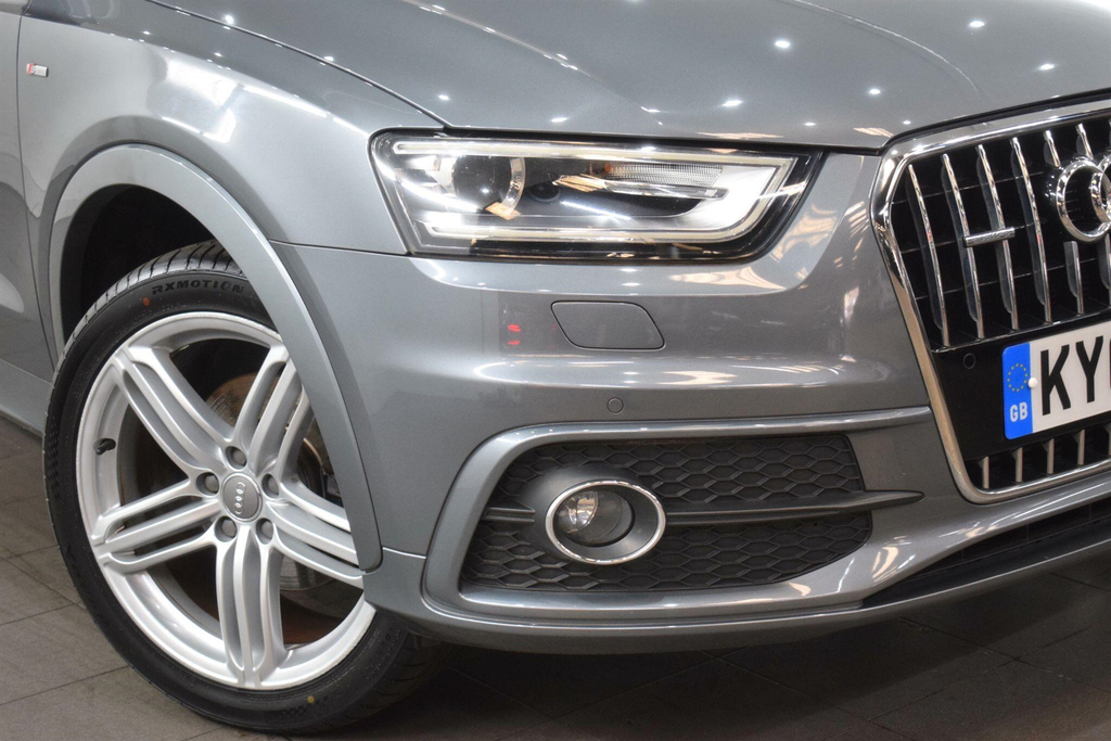 Audi Q3 2.0 Tdi S Line Quattro Euro 5 Ss Grey #6