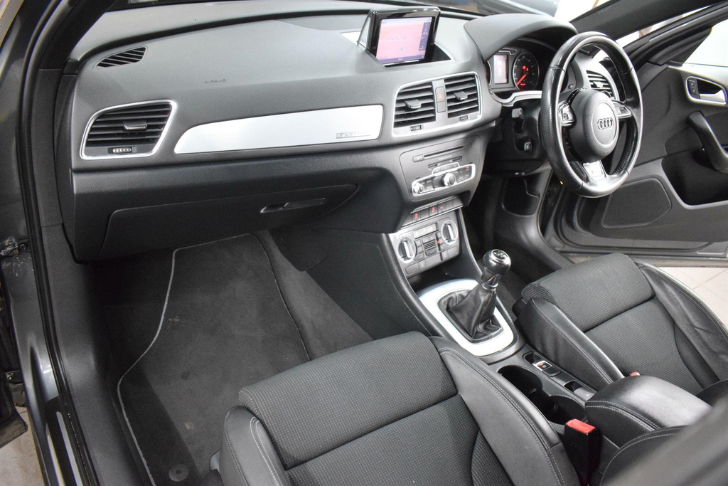 Audi Q3 2.0 Tdi S Line Quattro Euro 5 Ss Grey #3