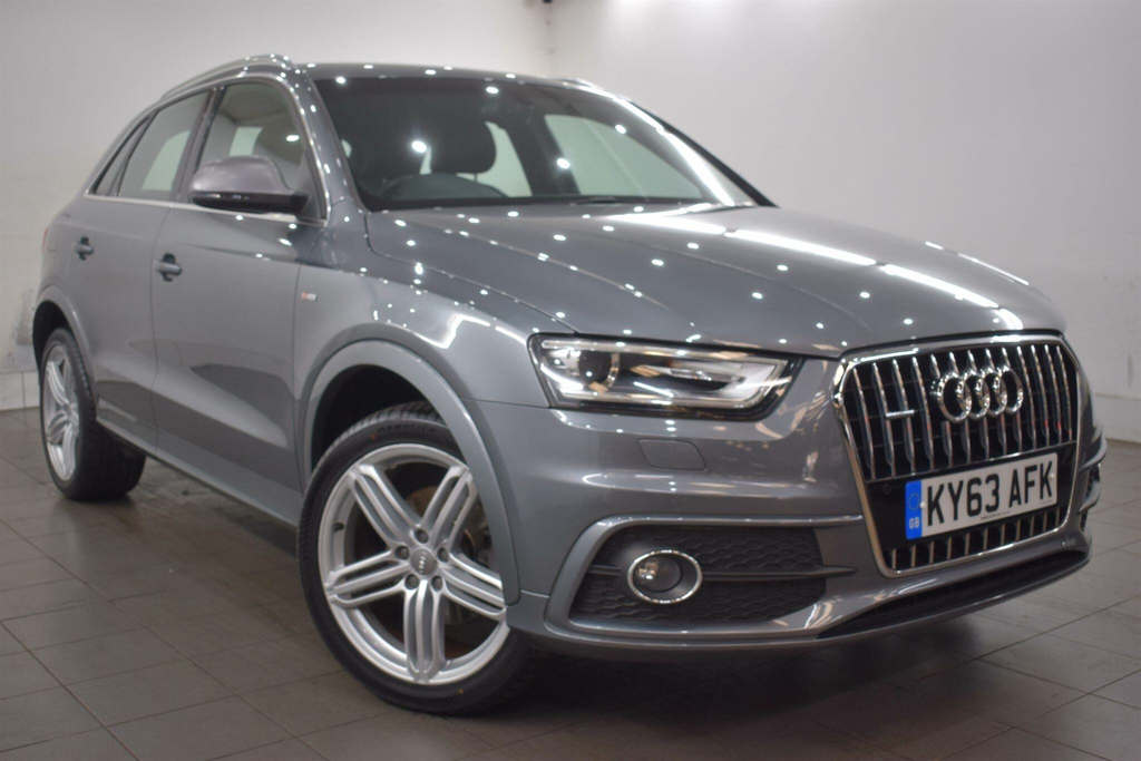 Audi Q3 2.0 Tdi S Line Quattro Euro 5 Ss Grey #5