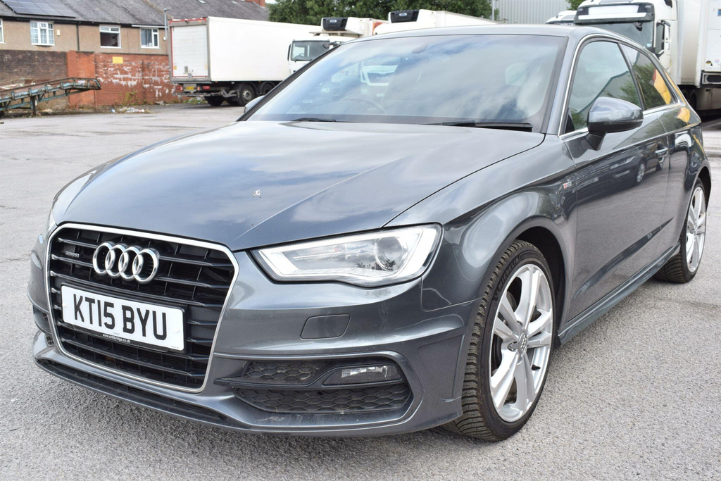 Audi A3 1.8 Tfsi S Line S Tronic Quattro Euro 6 Ss Grey #5