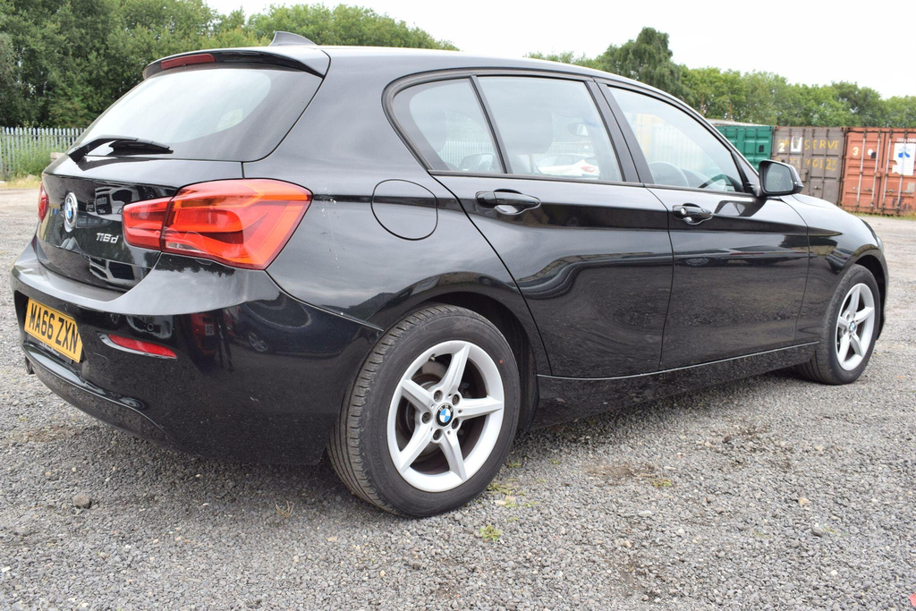 BMW 1 Series 1.5 116D Ed Plus Euro 6 Ss Black #2