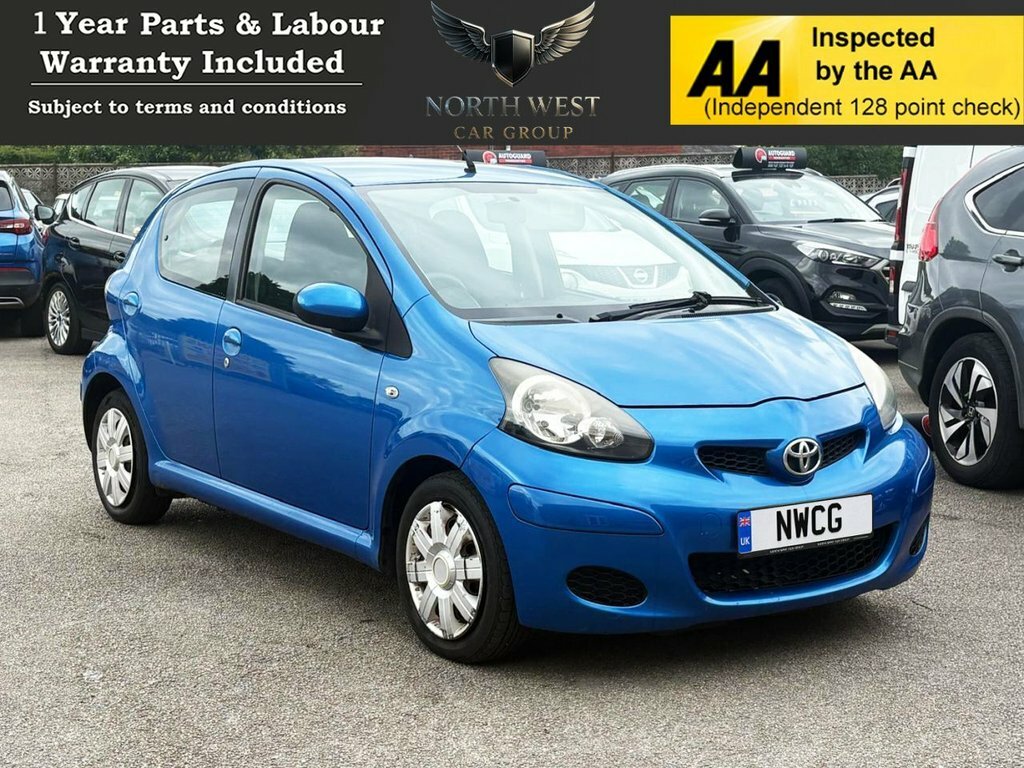 Toyota Aygo Hatchback Blue