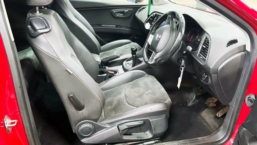 Seat Leon 1.6 Tdi Cr Se Sport Tourer Euro 5 Ss White #9