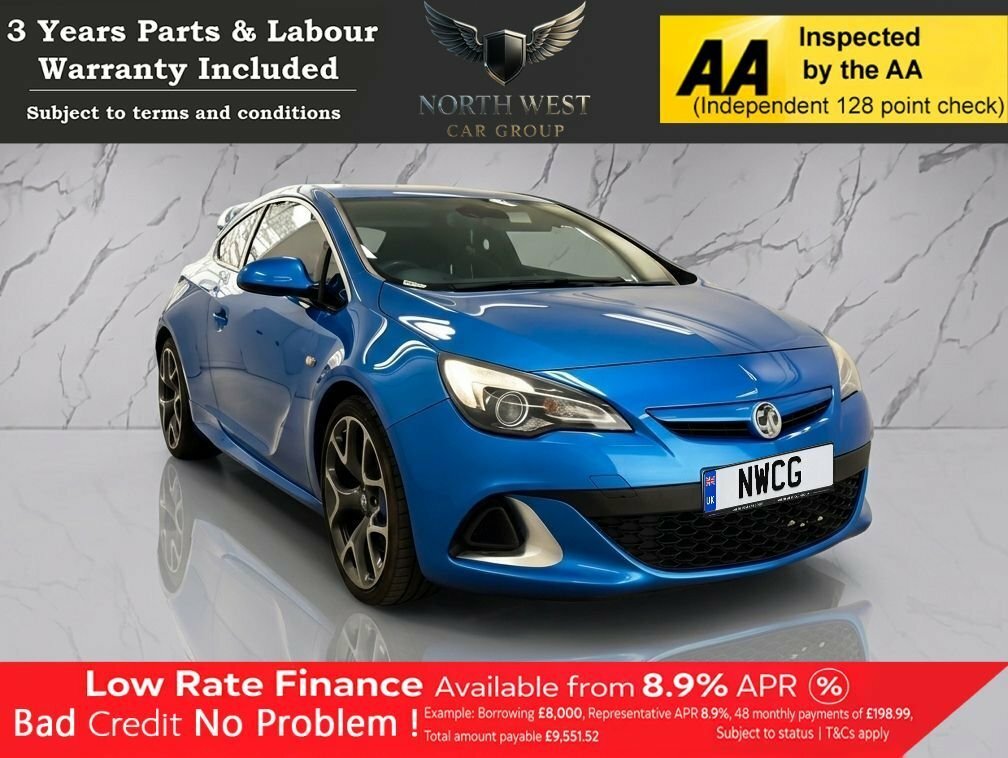 Vauxhall Astra GTC 2L Vxr Blue