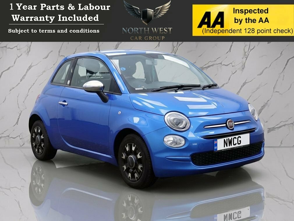 Fiat 500 1.2L Mirror Blue