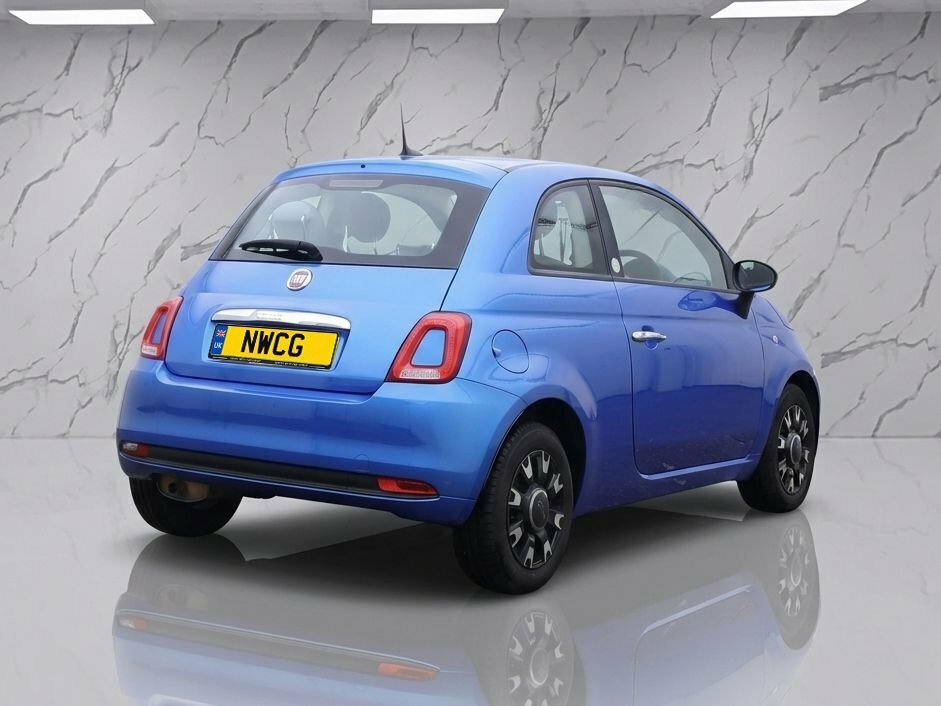 Fiat 500 1.2L Mirror Blue #4