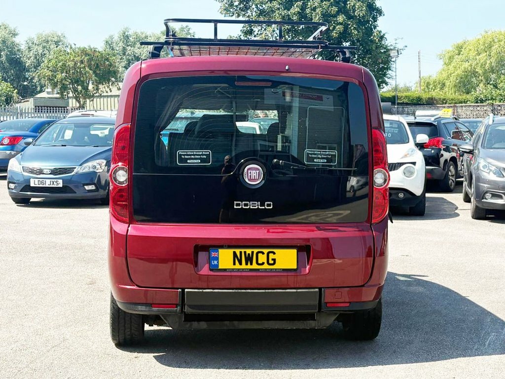 Fiat Doblo Mylife 5-Door Wheelchair Accessible Vehicle. New C Blue #7