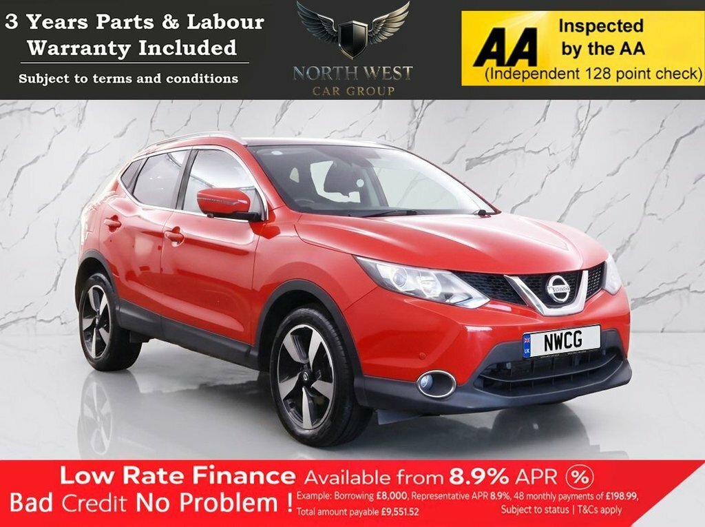 Nissan Qashqai 1.2L N-connecta Red