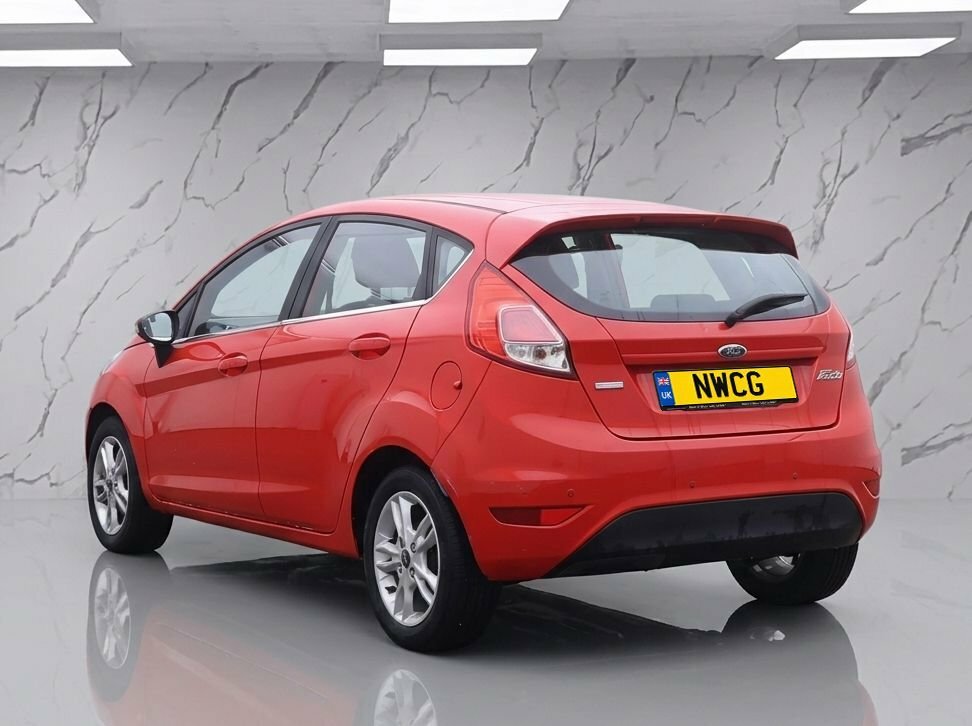 Ford Fiesta 1L Zetec Red #2