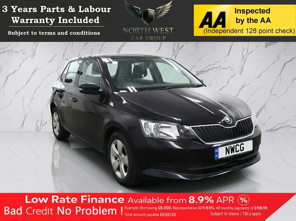 Skoda Fabia 1L Se Black