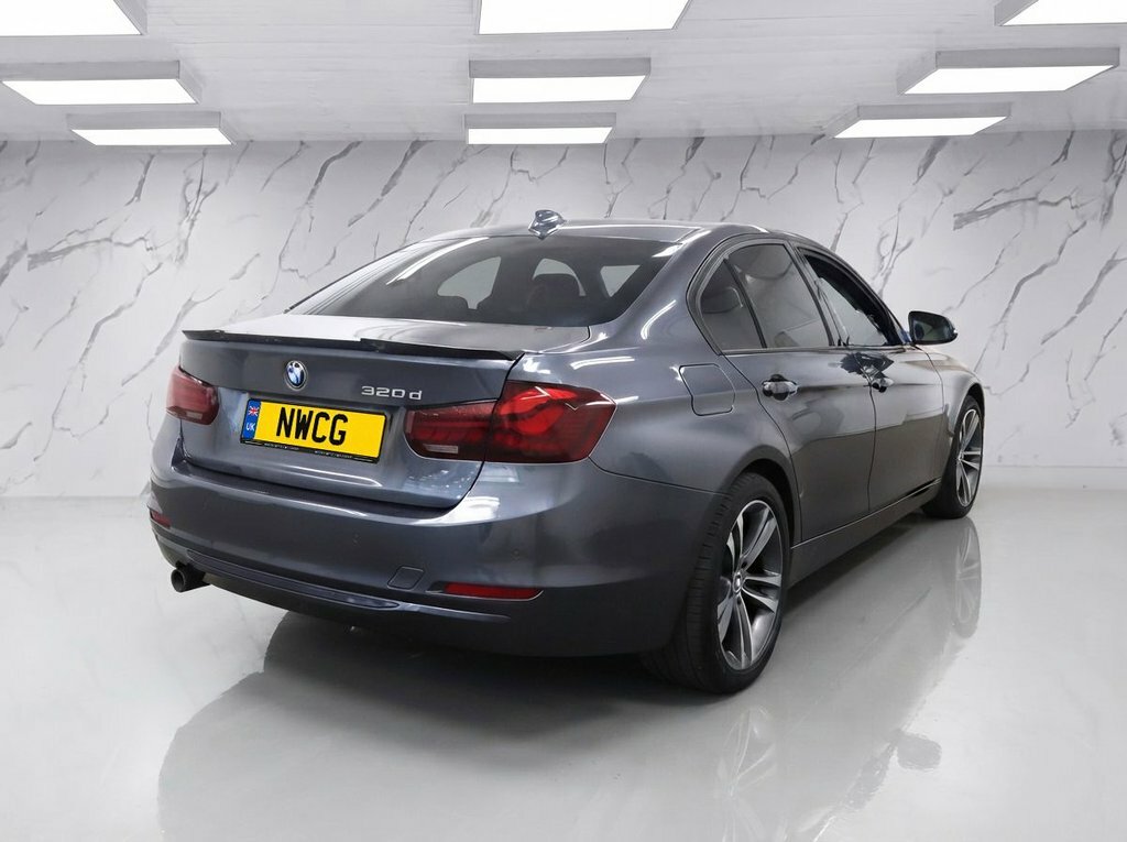 BMW 3 Series Blue #4