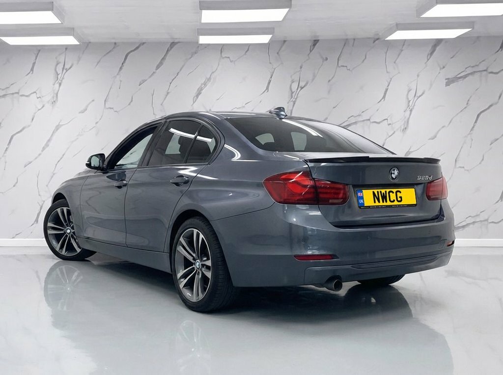 BMW 3 Series Blue #3