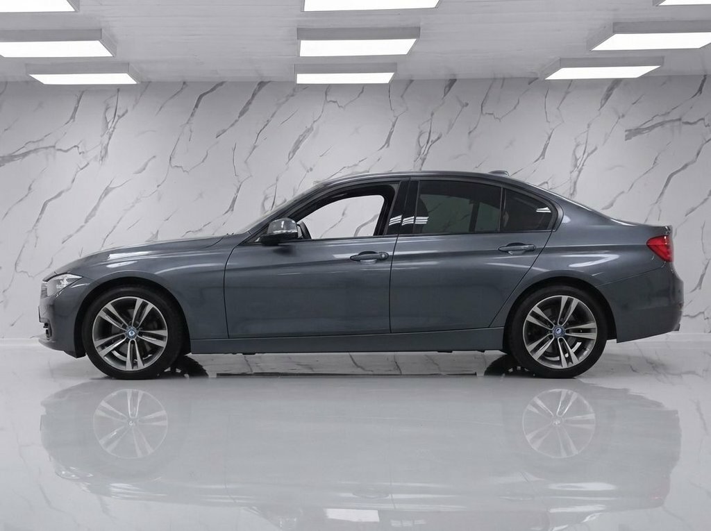 BMW 3 Series Blue #5