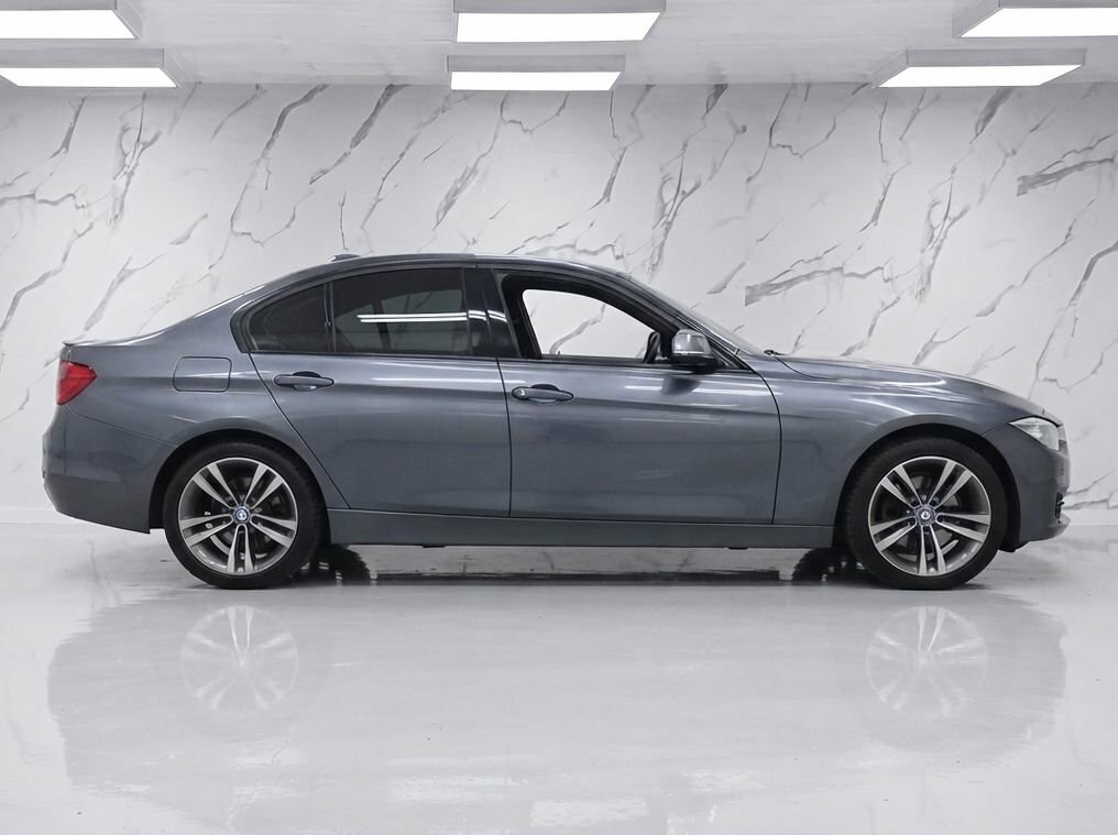 BMW 3 Series Blue #6