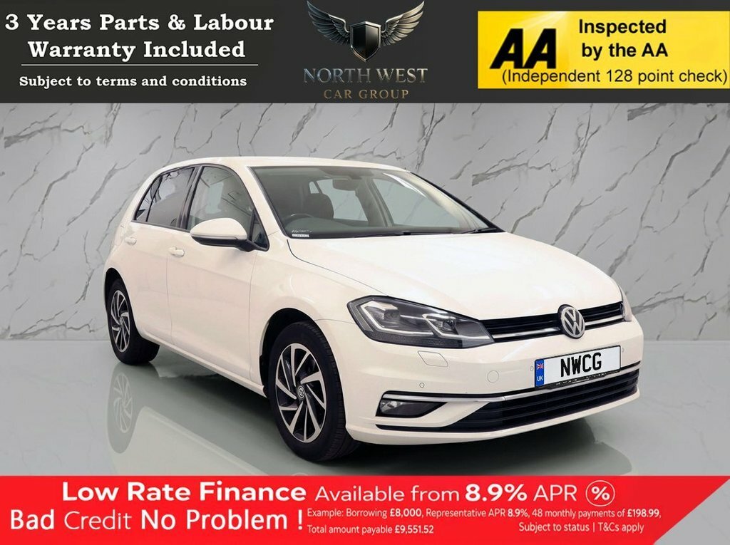 Volkswagen Golf 1.5L Match Edition White