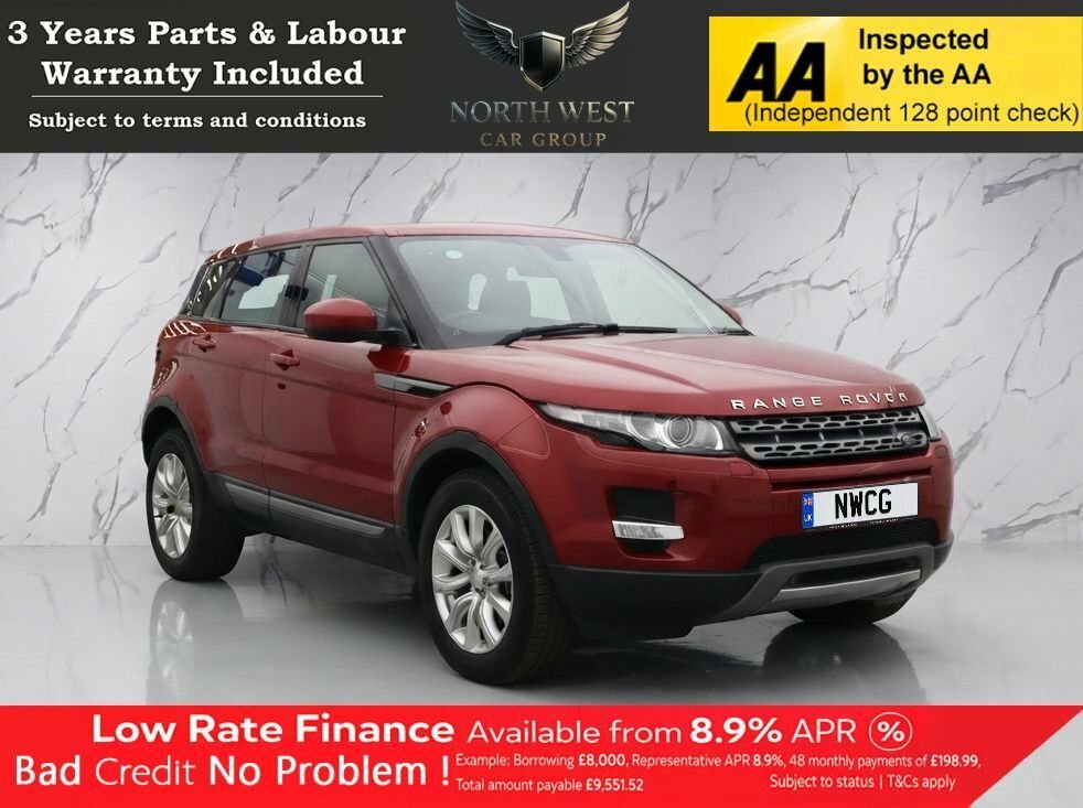 Land Rover Range Rover Evoque 2.2L Pure Tech SA15RUY Red