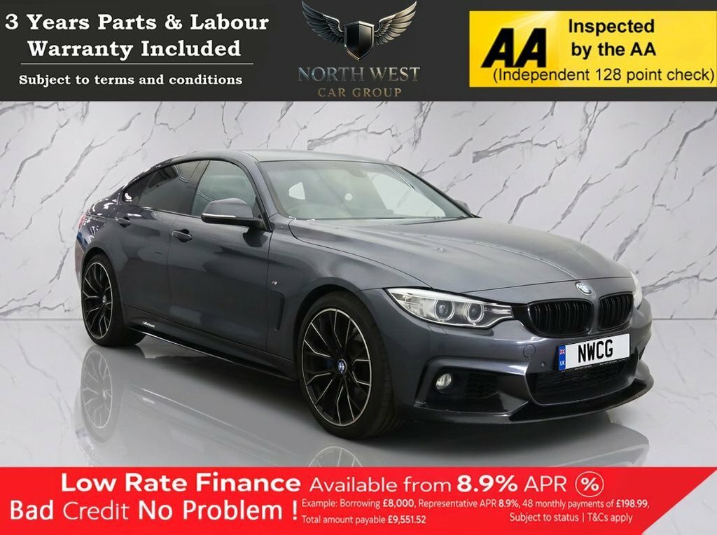 BMW 4 Series Gran Coupe 3L M Sport Grey