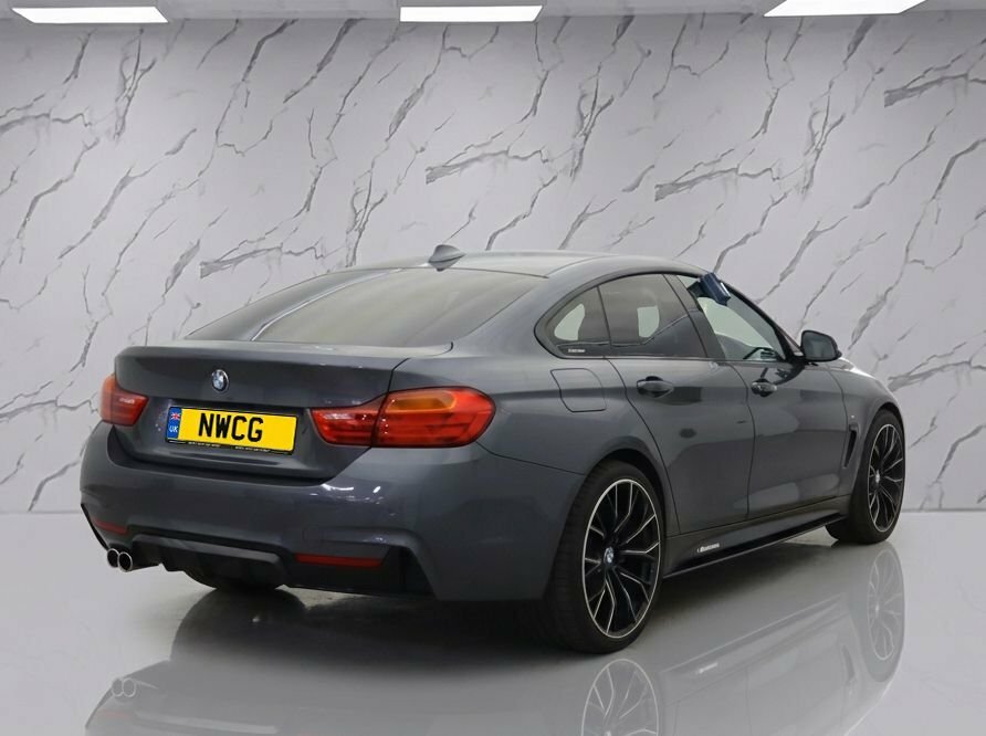 BMW 4 Series Gran Coupe 3L M Sport Grey #4