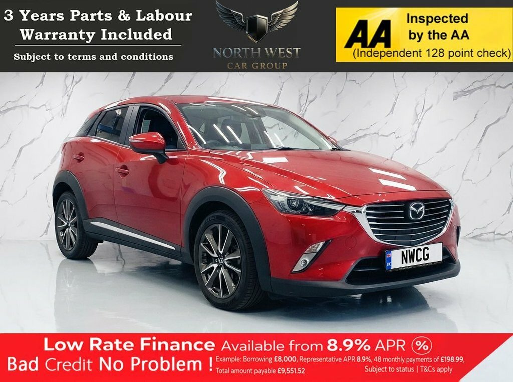 Mazda CX-3 1.5L Sport Nav Red