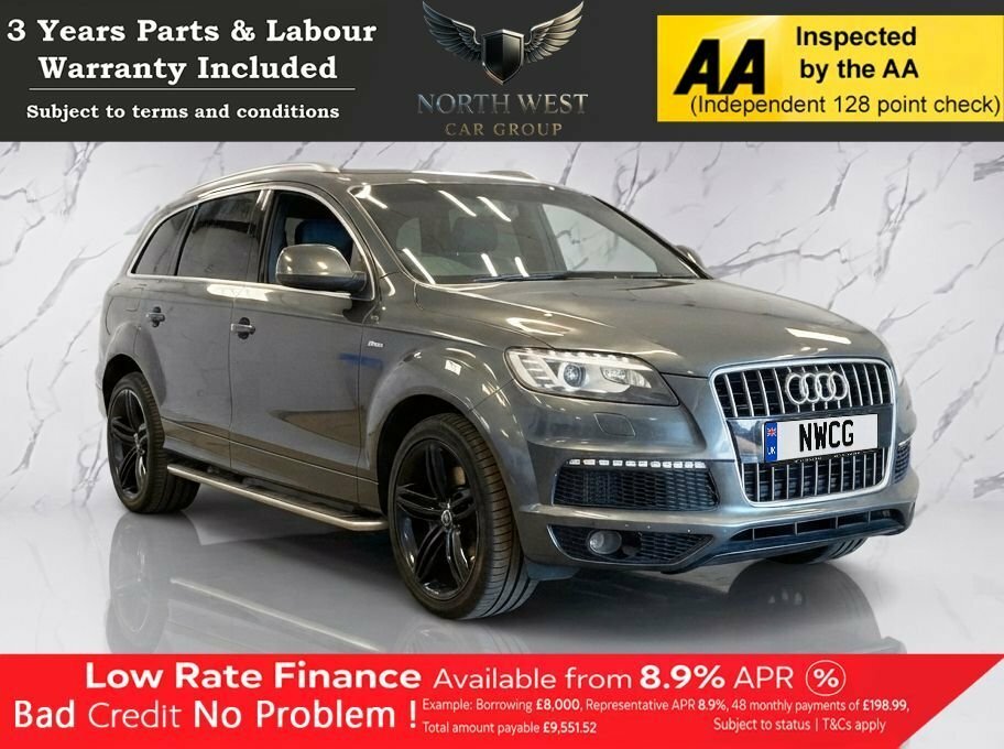 Audi Q7 3L S Line Plus Grey